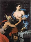 Giovanni Domenico Cerrini Carita Romana oil painting reproduction